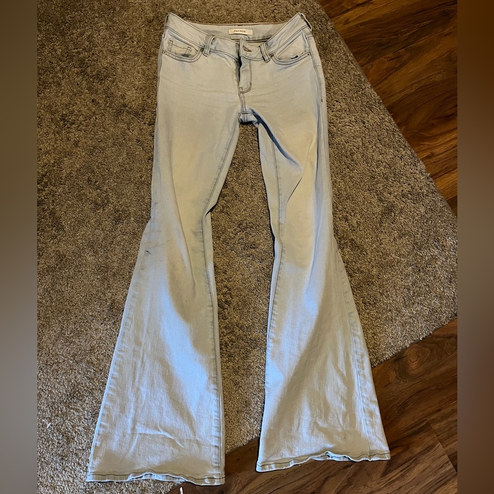 Pacsun low rise flare jeans